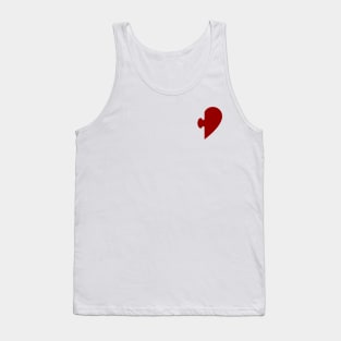 Heart Puzzle Piece T-Shirt Tank Top